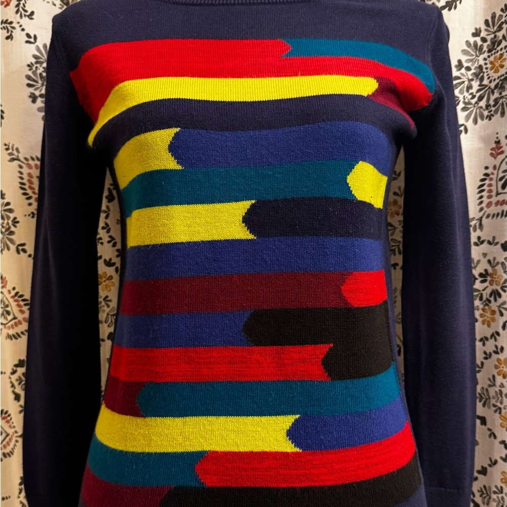 Colorful Striped Sweater